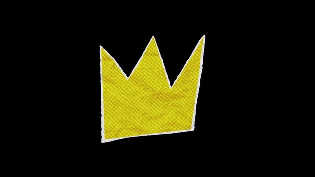 Street collage element  crown