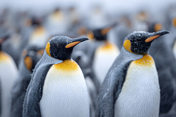 Exploring the Majestic Word of King Penguins: Undersanding Their Habitat, Behaior, and Conservation
