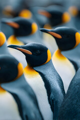 Exploring the Majestic Word of King Penguins: Undersanding Their Habitat, Behaior, and Conservation