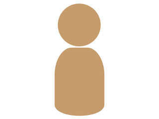 人物シルエット（ユーザーアイコン）