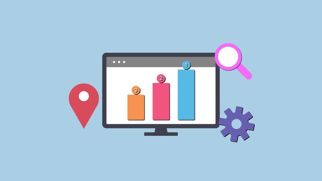 Data Analysis Illustration: An illustration showcasing key elements of data analysis, including charts, graphs, and analytical tools. Capturing the essence of data-driven insights.