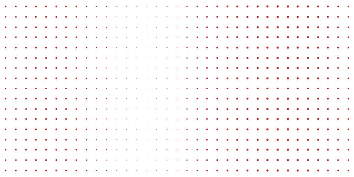 abstract simple red polka dot pattern can be used background.