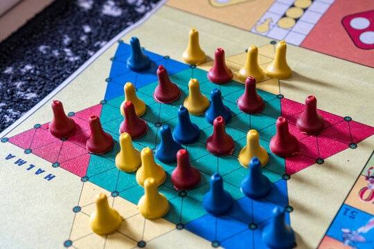 Halma Strategy Board Game