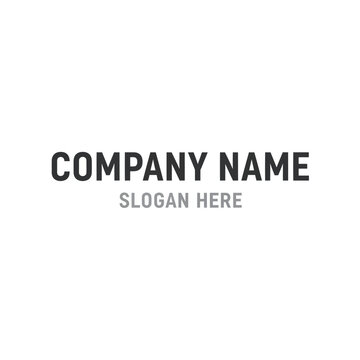 Company Name Slogan Template Placeholder Text.