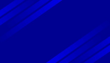 Obraz premium Deep blue abstract background with diagonal stripes and sleek modern gradient design