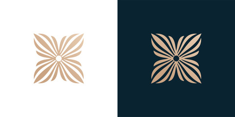 flower ornament graphic design illustration 