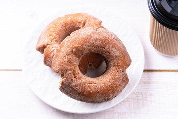 オールドファッションドーナッツ（シナモン）