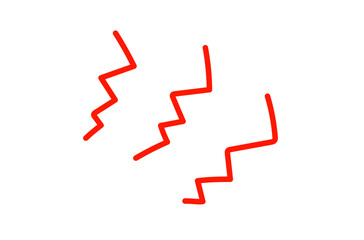 イライラの漫符アイコン