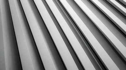 Obraz premium precision. Modern architectural lines create striking geometric patterns in monochrome, embodying minimalist contemporary design. real-estate listings.