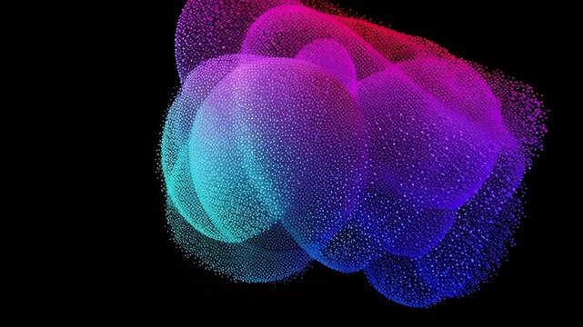 Wave particle digital splash array glitch sphere distortion datum technology cyberspace network business computer abstract futuristic information database programming software future intelligence