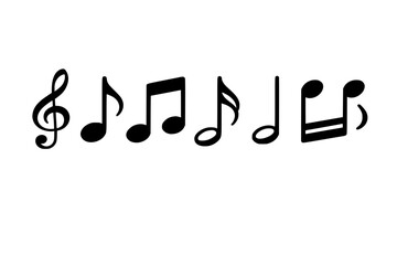 Simple Music Notes Design