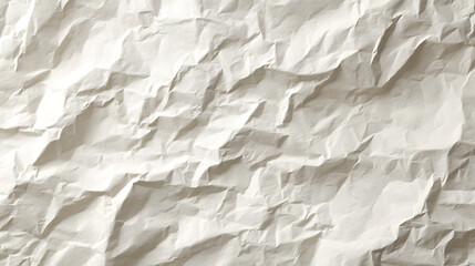 White Paper Texture with Subtle Wrinkles and Shadows