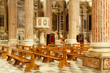 Basilica della Santissima Annunziata del Vastato the Catholic cathedral of Genoa
