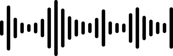 Fototapeta premium Radio Waves Icon Collection Group Featuring Signal Sound Frequency Vibration Broadcast Communication Technology Symbols for Digital Media Network Interface Design Analog Digital Audio.