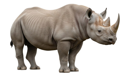 Obraz premium black rhinoceros, rhinoceros, wild animal, large mammal, African wildlife