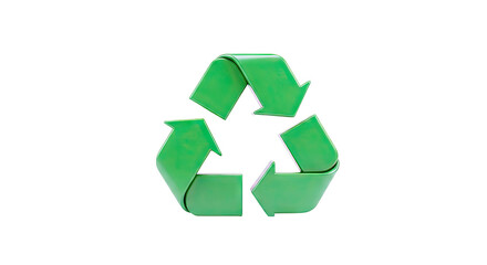 Obraz premium Green Recycling Symbol