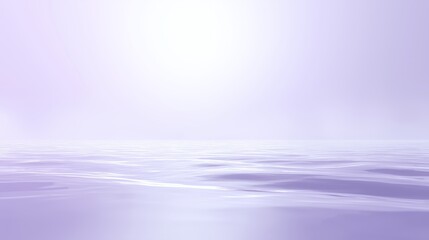 Calm purple water surface background for beauty, spa and skincare branding visuals. Abstract liquid horizon, wellness industry advertising template