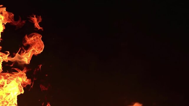 Glorious Fire Slow Motion 240fps