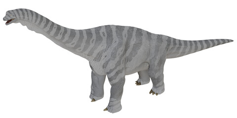 Realistic rendering of a Sauropod dinosaur. © Ilie