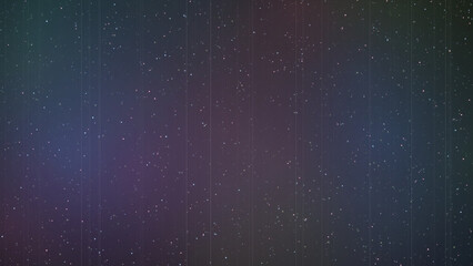 Fototapeta premium Cosmic Star Field Texture Overlay with Vintage Film Scratches