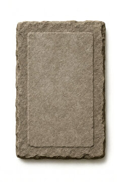 Earthy textured paper background showcasing two stacked rectangular pieces, evoking a natural and organic aesthetic ideal for rustic designs or elegant stationery