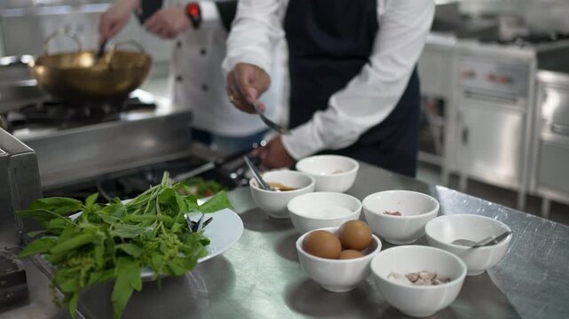 Adult students are upskilling to be restaurant chef. Education, occupation.
