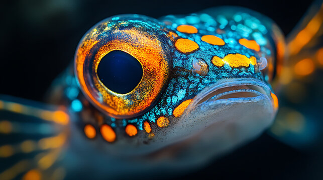 Deepsea lizardfish's eyes adapted to detect bioluminescence 