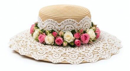 Floral Lace Hat