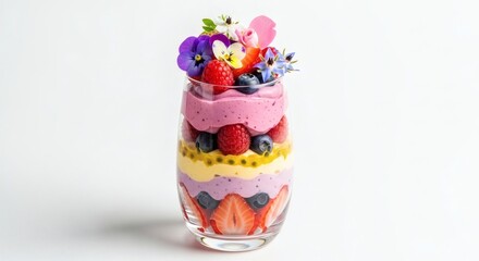 Layered Fruit Parfait
