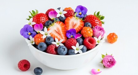 Fruit and Flower Bowl