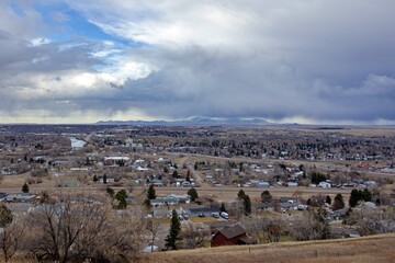 View of Great Falls, Montana