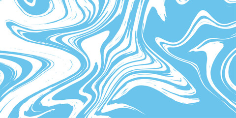 Abstract blue background with wavy patterns and ocean-inspired design