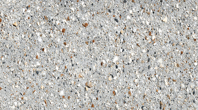 Textured grey concrete with fine aggregate and small stones