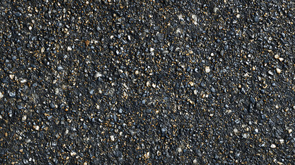 Wet Asphalt Texture With Mixed Size Pebbles background