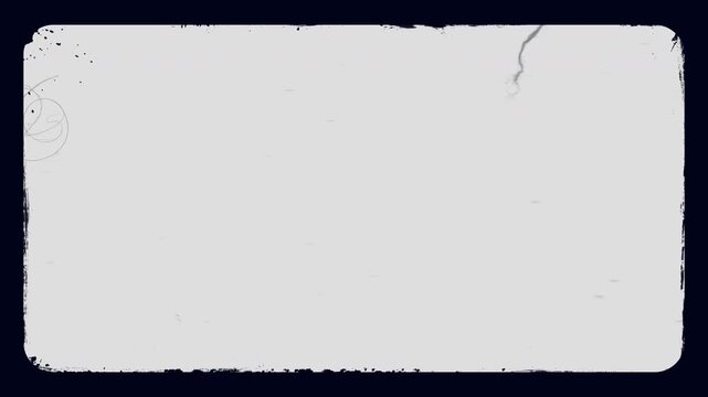 4k animated Retro Film Frame,Old Film With Dust Graffiti Texture 
