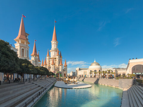 The Land of Legends theme park in Belek, Turkey