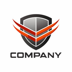 Minimalist type business logo template