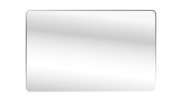 Modern glassy rectangle frame background