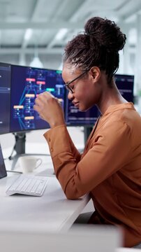 Frustrated African American Software Engineer Overwhelmed