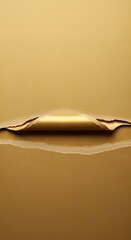 Pillow on Sand Dune in Desert Landscape.