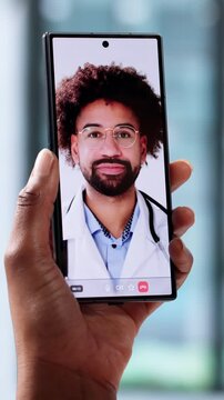 Doctor Video Doctor On Phone