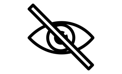 セキュリティ対策：カメラへの不正アクセスを防ぐ目隠しのピクトグラム