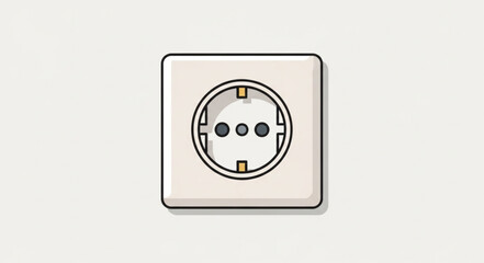 vector illustration of a switch