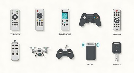 Remote Controls and Gaming Devices Collection.
