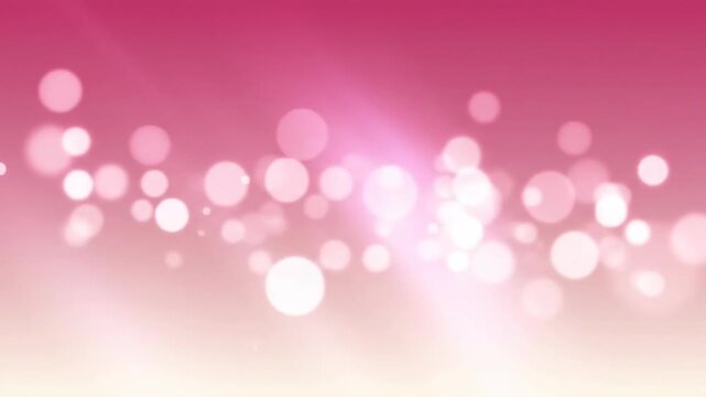 Pink bokeh background