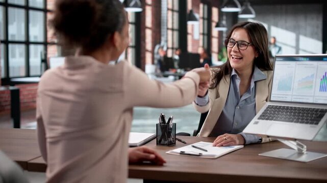 Business Advisor Meeting Client To Provide Financial Advice