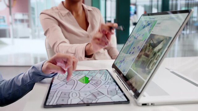 Cadastre Map Plan. Real Estate Property