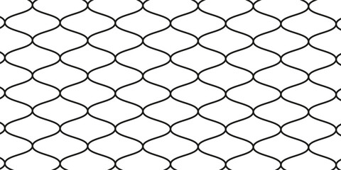 Mesh texture for fishing nets. Seamless pattern for sportswear or soccer goal, volleyball net, basketball hoop, hockey, athletics. Abstract net background for sports