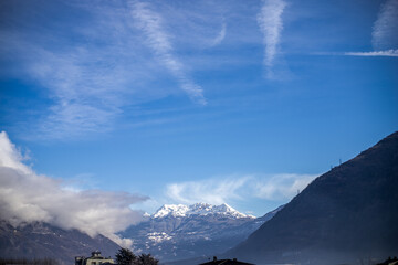 nebbia in montagna