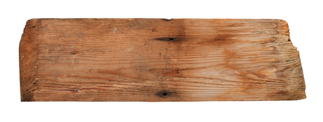 Old wooden sign board background. plank wood isolated for design art work or add text message. 